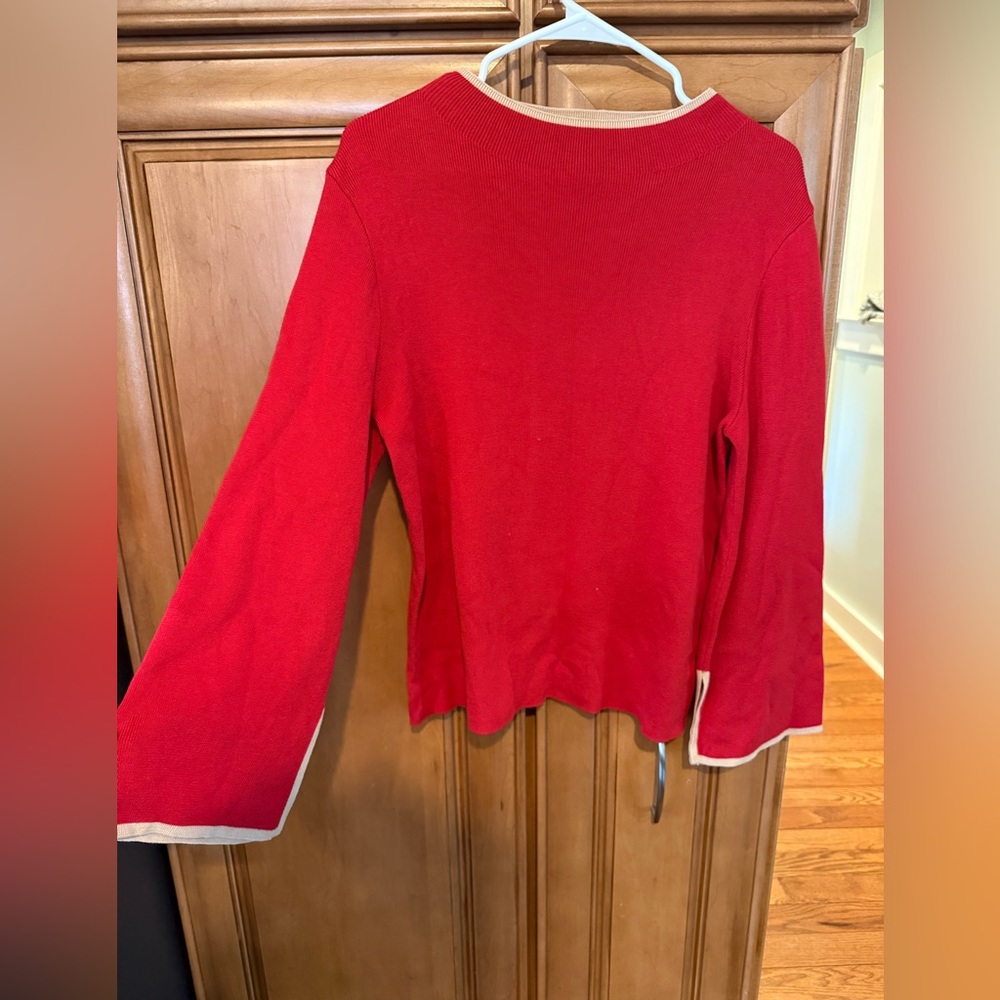 Halogen Vibrant Red Women's Sweater size Large